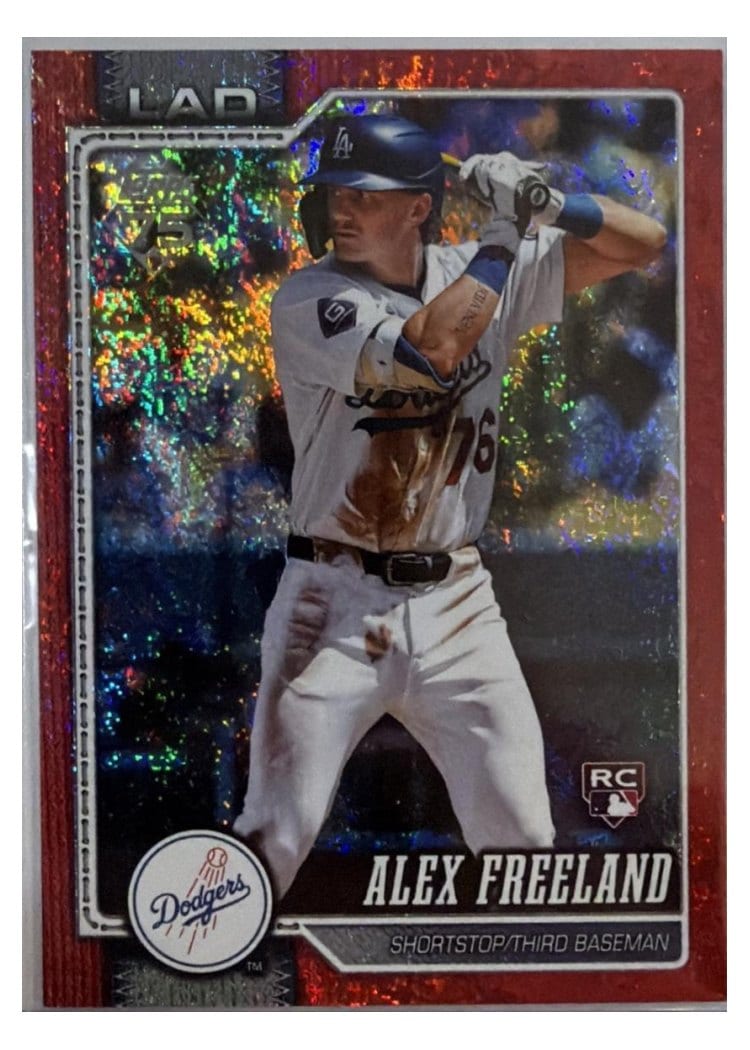 2026 Topps Alex Freeland #74 card