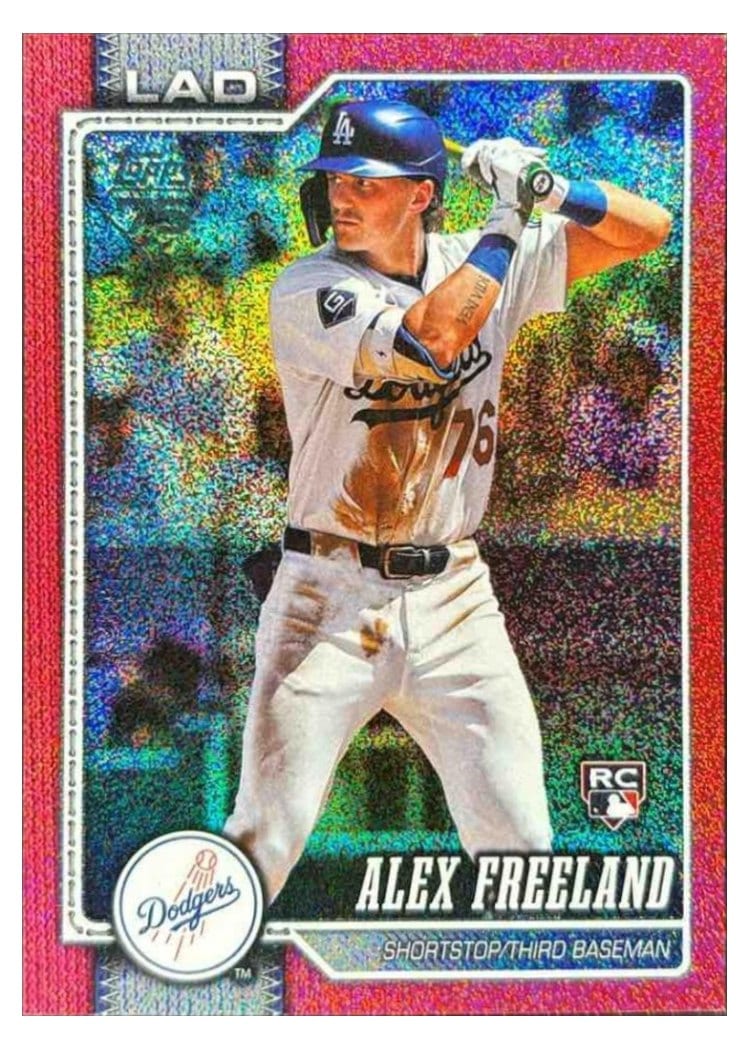 2026 Topps Alex Freeland #74 card