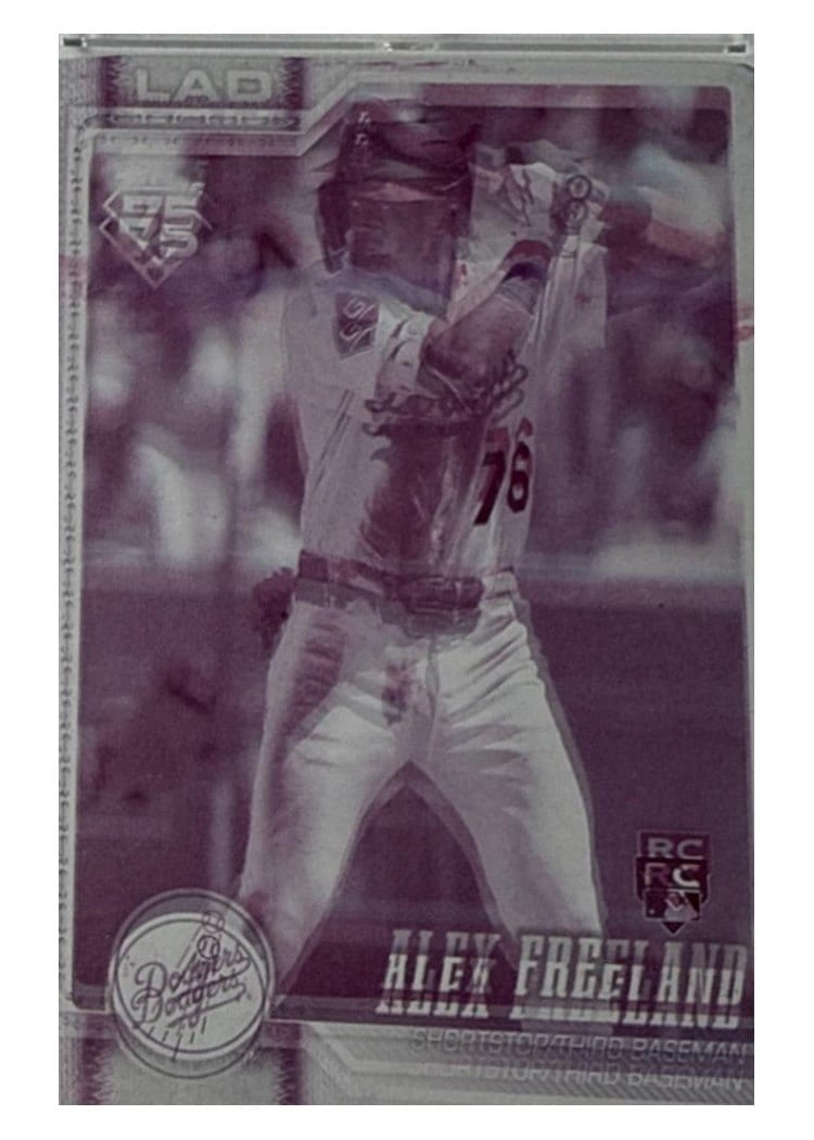 2026 Topps Alex Freeland #74 card