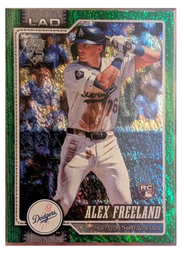 2026 Topps Alex Freeland #74 card