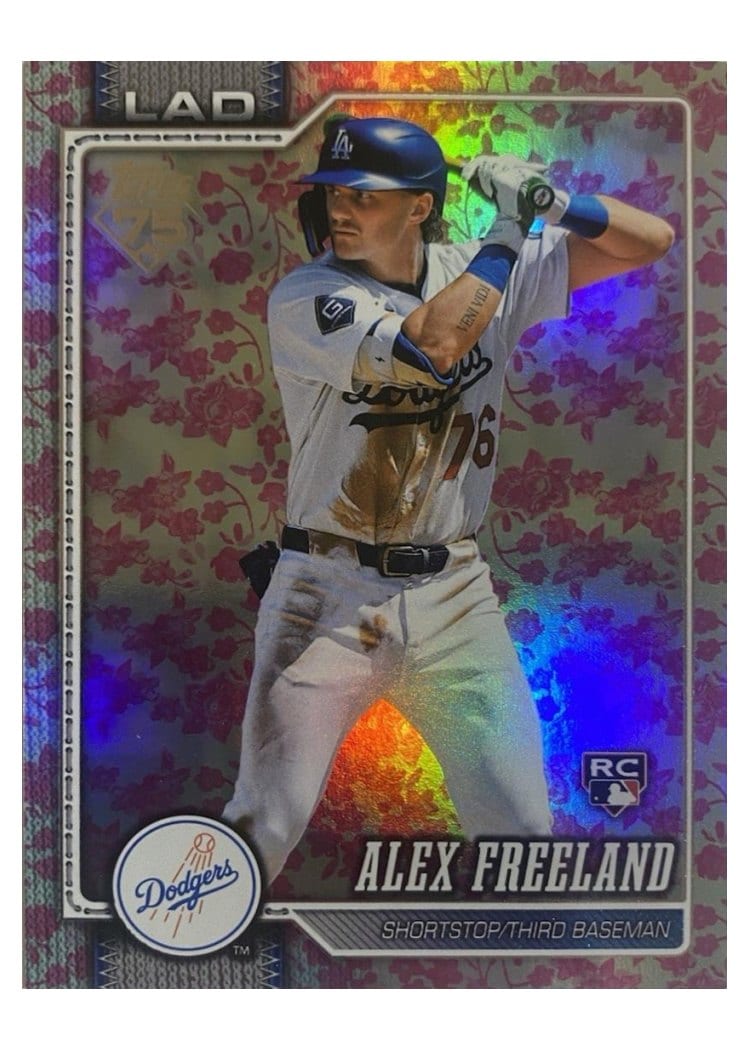 2026 Topps Alex Freeland #74 card
