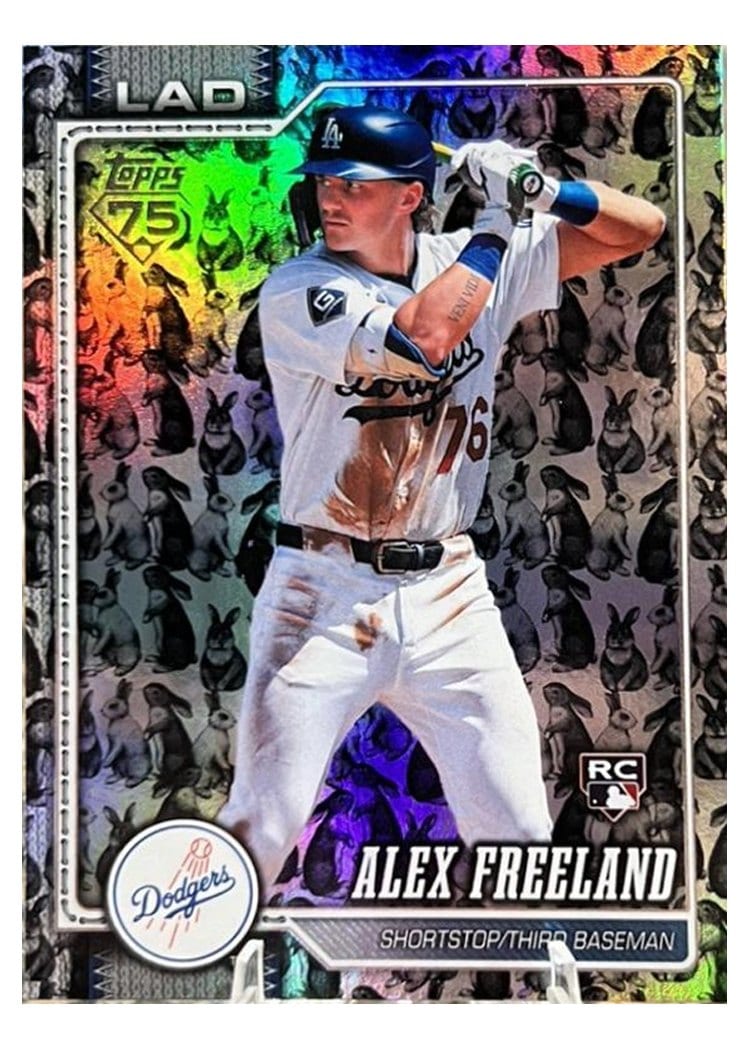 2026 Topps Alex Freeland #74 card