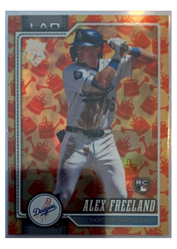 2026 Topps Alex Freeland #74 card