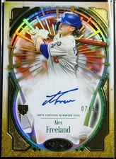 2026 Topps Tier One Tier One Xplosion Autographs Alex Freeland #T1XA-AF card