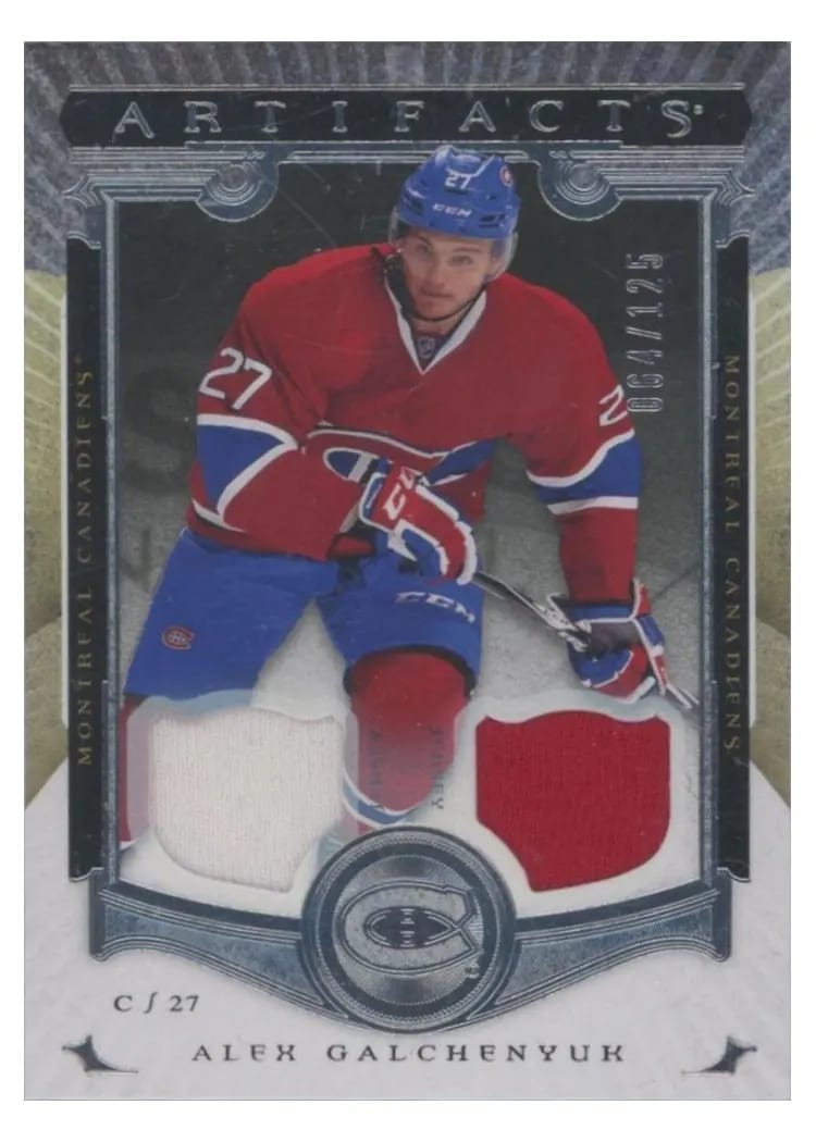 2015 Upper Deck Artifacts Alex Galchenyuk #6 card