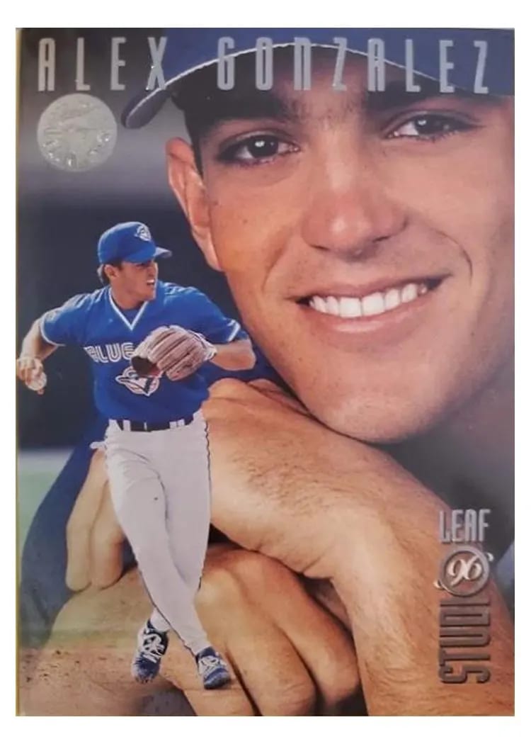 1996 Studio Alex Gonzalez #2 card