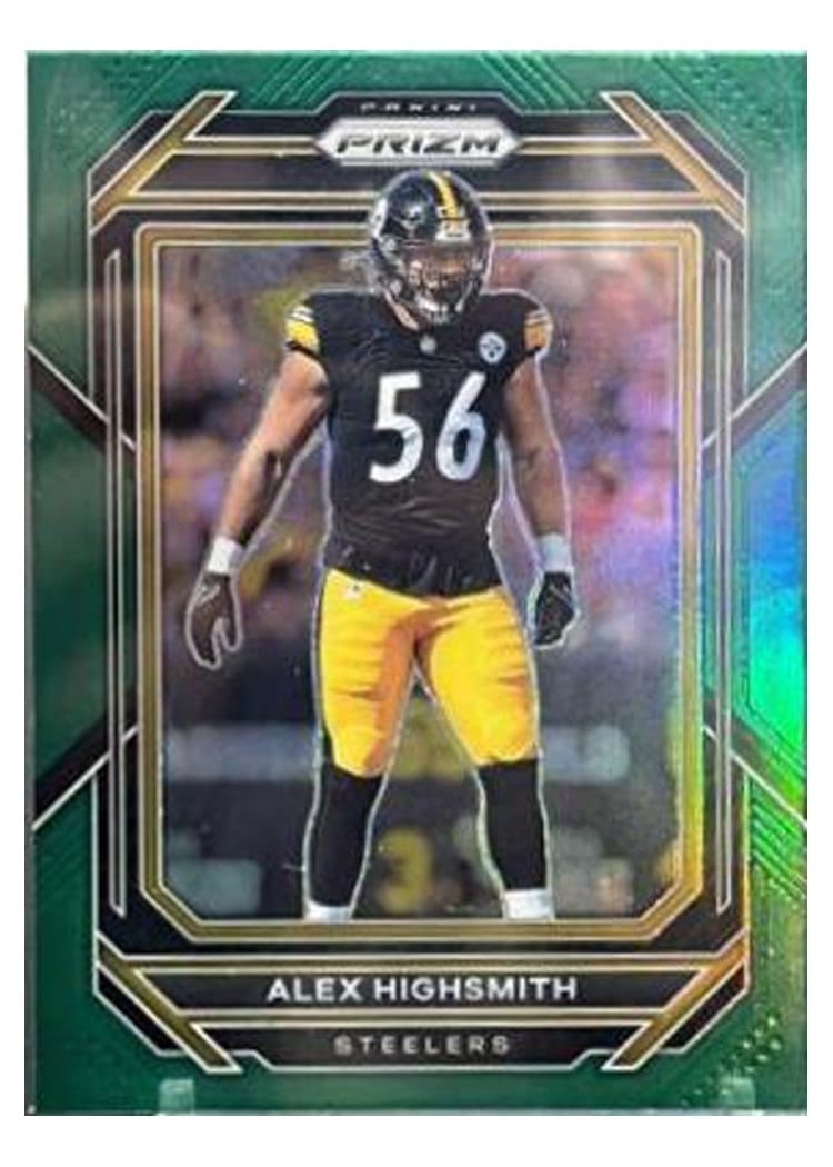2022 Panini Prizm Base Set Alex Highsmith Green #244 card