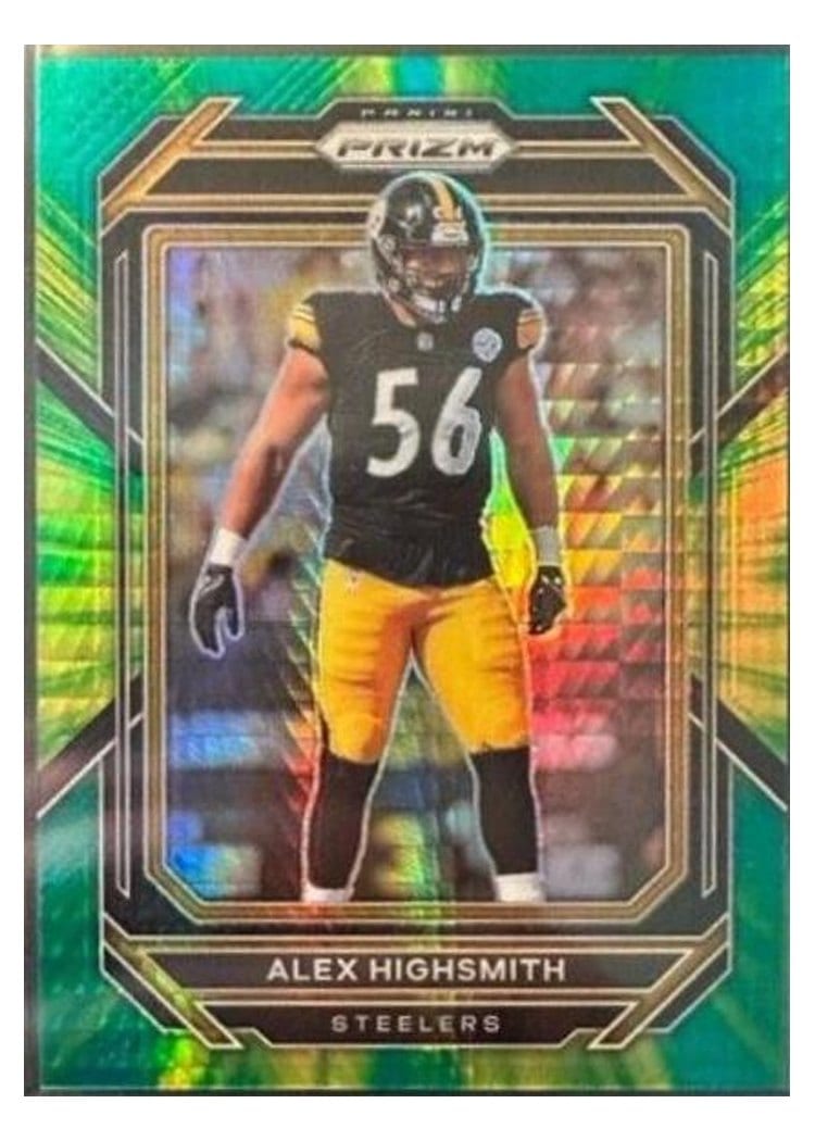 2022 Panini Prizm Base Set Alex Highsmith #244 card