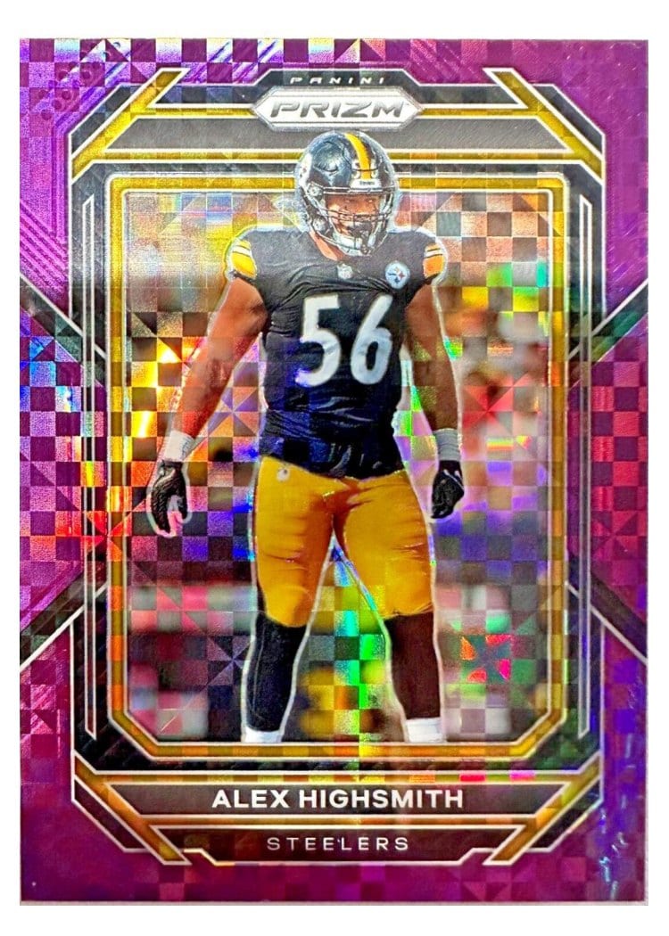 2022 Panini Prizm Base Set Alex Highsmith #244 card