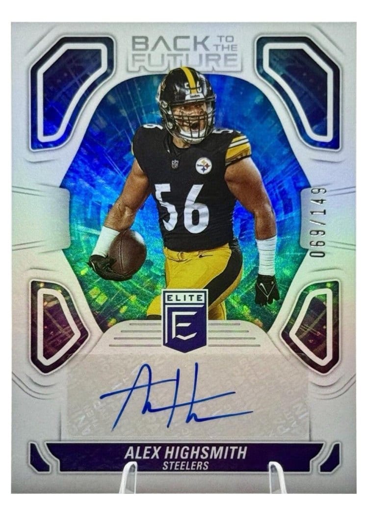 2024 Donruss Elite Back to the Future Signatures Alex Highsmith #BTF-AHI card