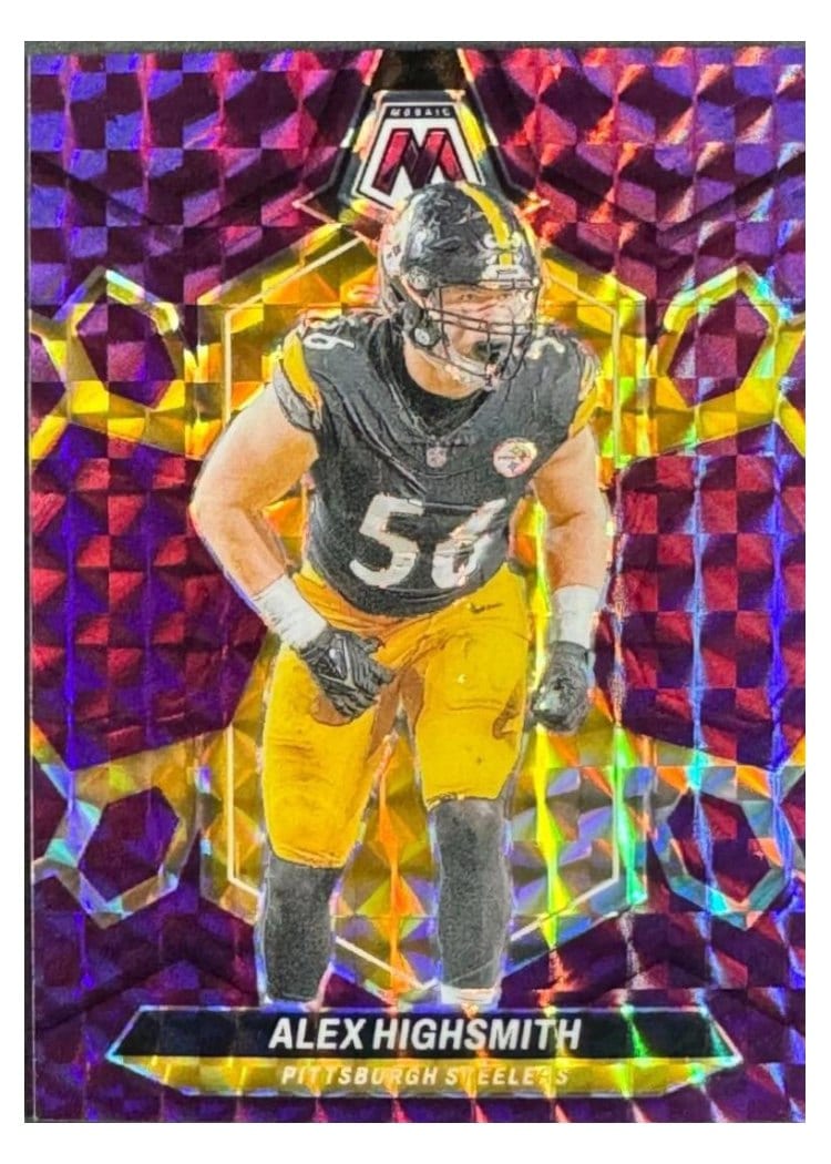 2024 Panini Mosaic Base Set Alex Highsmith #189 card