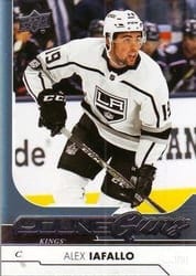 2017-18 Upper Deck Base Set Alex Iafallo #458 card