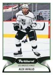 2021-22 Parkhurst Base Set Alex Iafallo #44 card