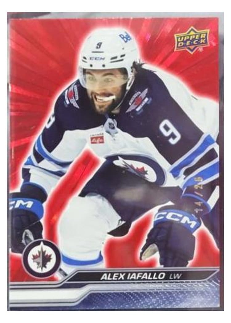 2023-24 Upper Deck Base Set Alex Iafallo #651 card