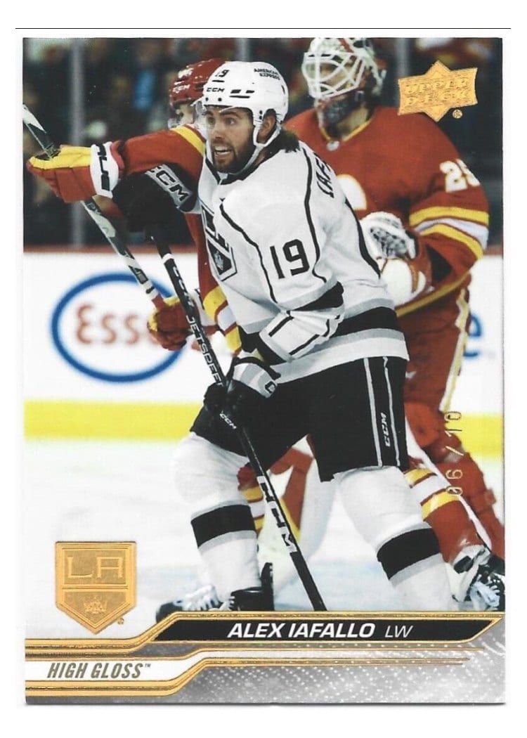 2023-24 Upper Deck Base Set Alex Iafallo #84 card