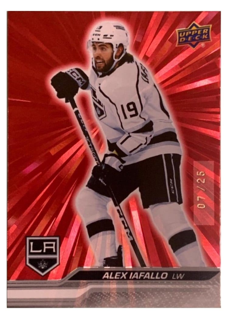 2023-24 Upper Deck Base Set Alex Iafallo #84 card