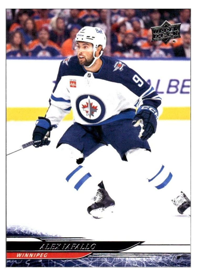 2024-25 Upper Deck Base Set Alex Iafallo #650 card
