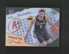 2024-25 Bowman's Best University Making the Grade Alex Karaban #MG-6 card