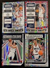 2024 Panini UConn Contenders School Colors Alex Karaban #4 card