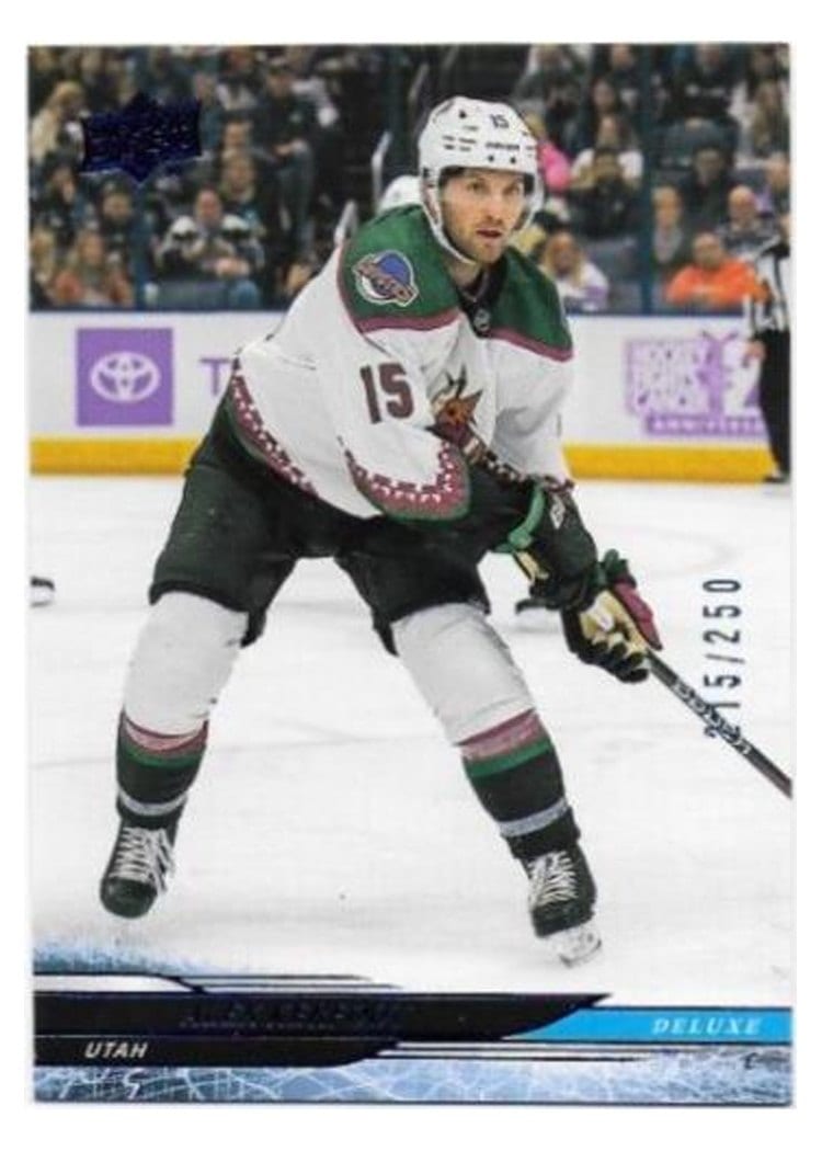 2024-25 Upper Deck Base Set Alex Kerfoot #9 card