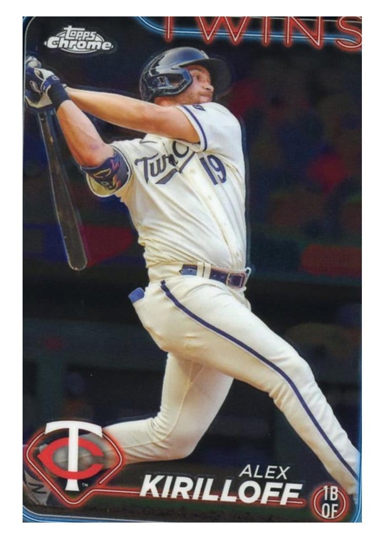 2024 Topps Chrome Base Set Alex Kirilloff #206 card