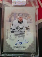 2023-24 Upper Deck Clear Cut Champs Autos Alex Laferriere #C-AL card