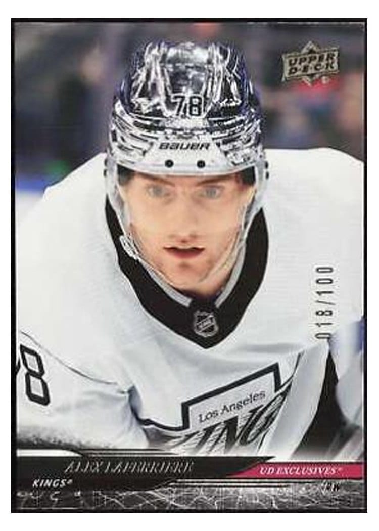 2024-25 Upper Deck Base Set Alex Laferriere #90 card