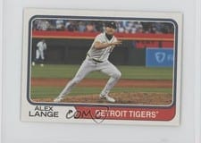 2023 Topps Heritage Mini Alex Lange #609 card