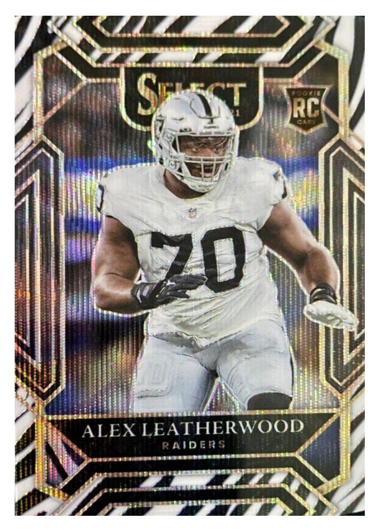 2021 Panini Select Base Set Alex Leatherwood #286 card
