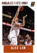 2015 Panini Hoops Alex Len #75 card
