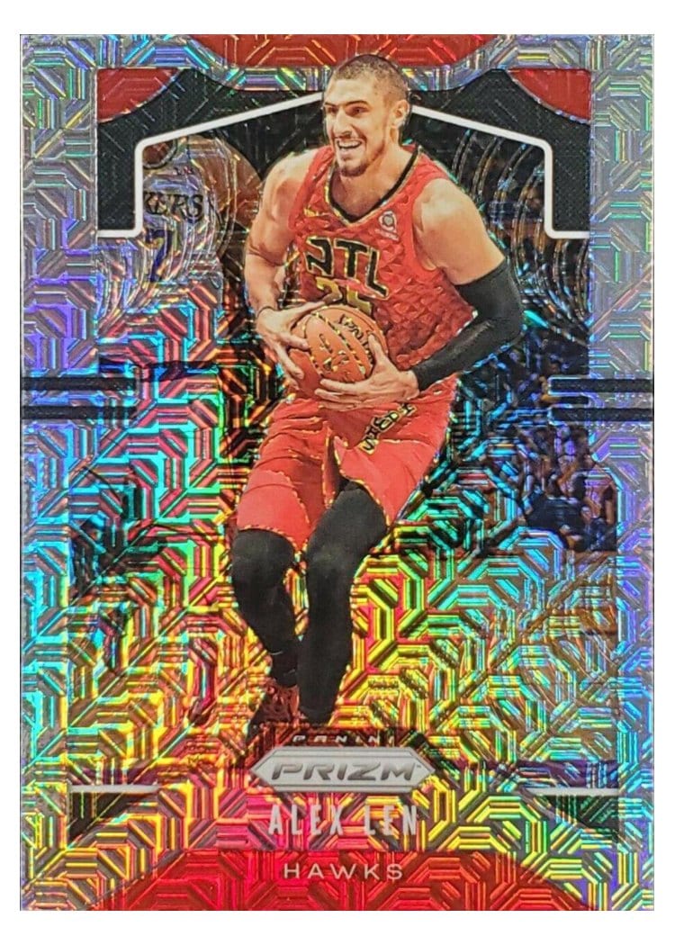2019-20 Panini Prizm Base Set Alex Len Mojo Prizm #38 card