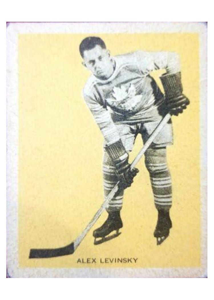 1933 Hamilton Gum Alex Levinsky #36 card