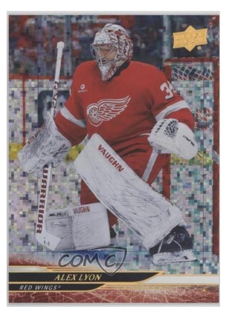 2024-25 Upper Deck Base Set Alex Lyon #71 card