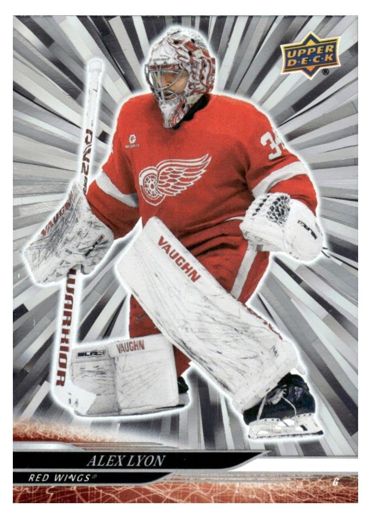 2024-25 Upper Deck Base Set Alex Lyon #71 card