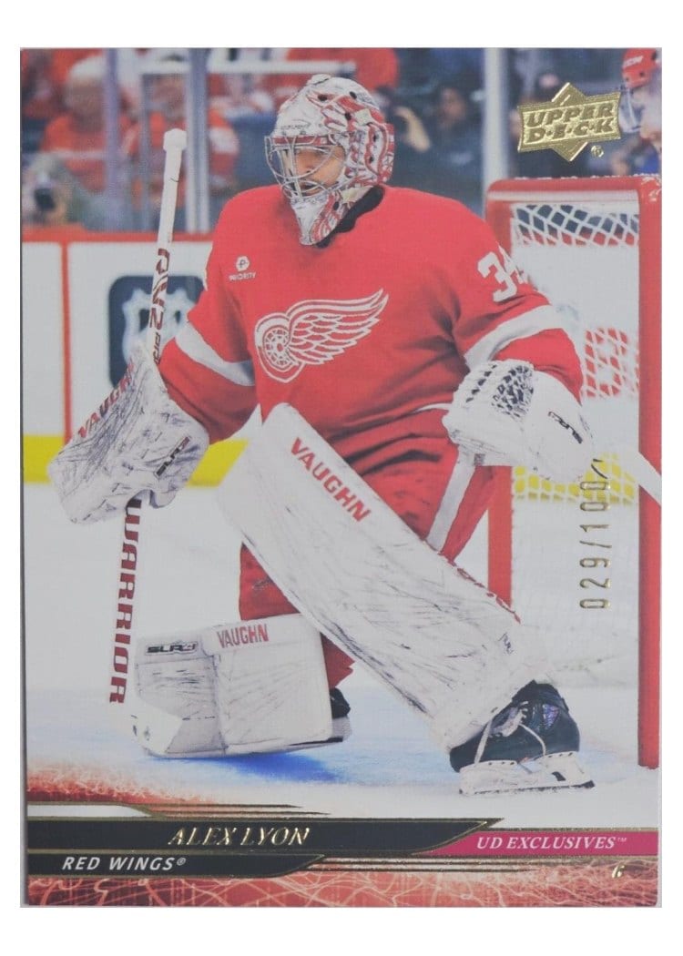 2024-25 Upper Deck Base Set Alex Lyon #71 card