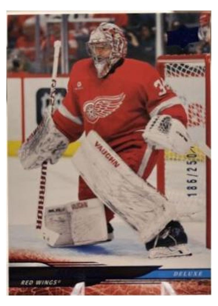 2024-25 Upper Deck Base Set Alex Lyon #71 card