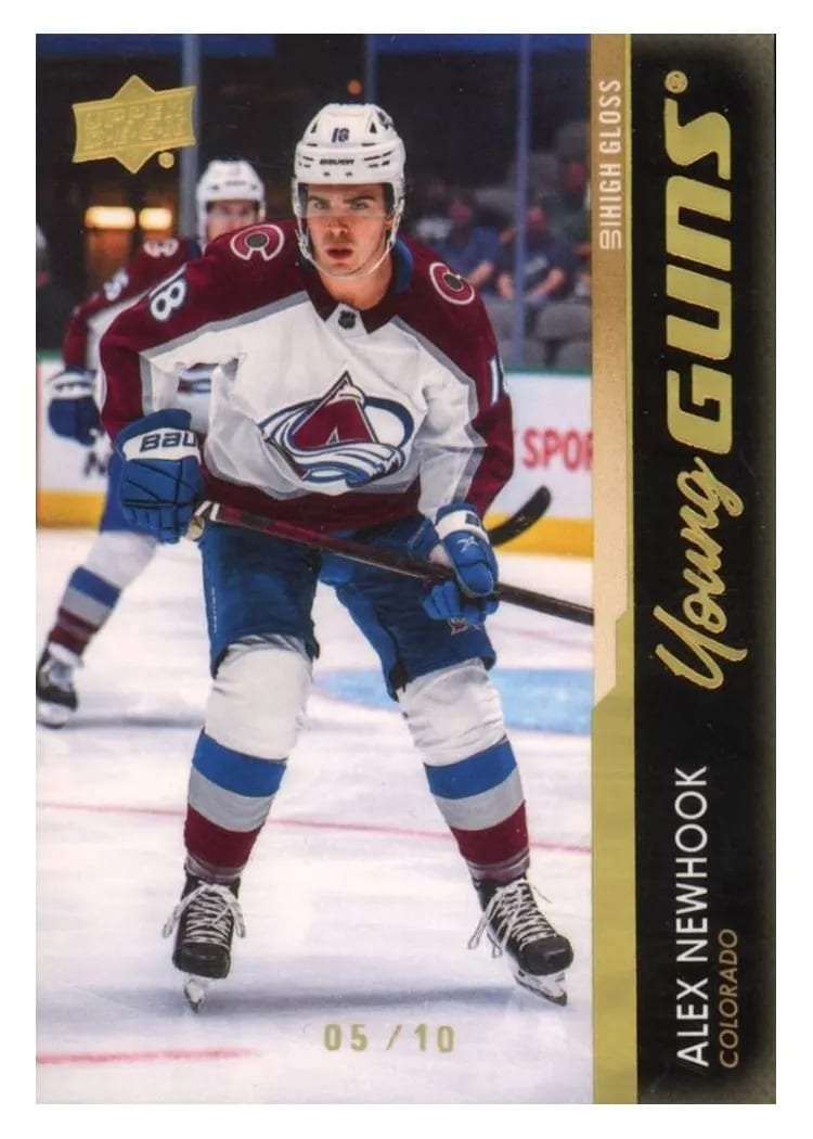 2021 Upper Deck Alex Newhook #461 card