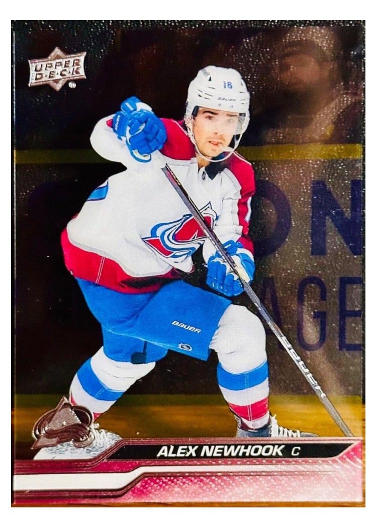 2023-24 Upper Deck Base Set Alex Newhook #294 card