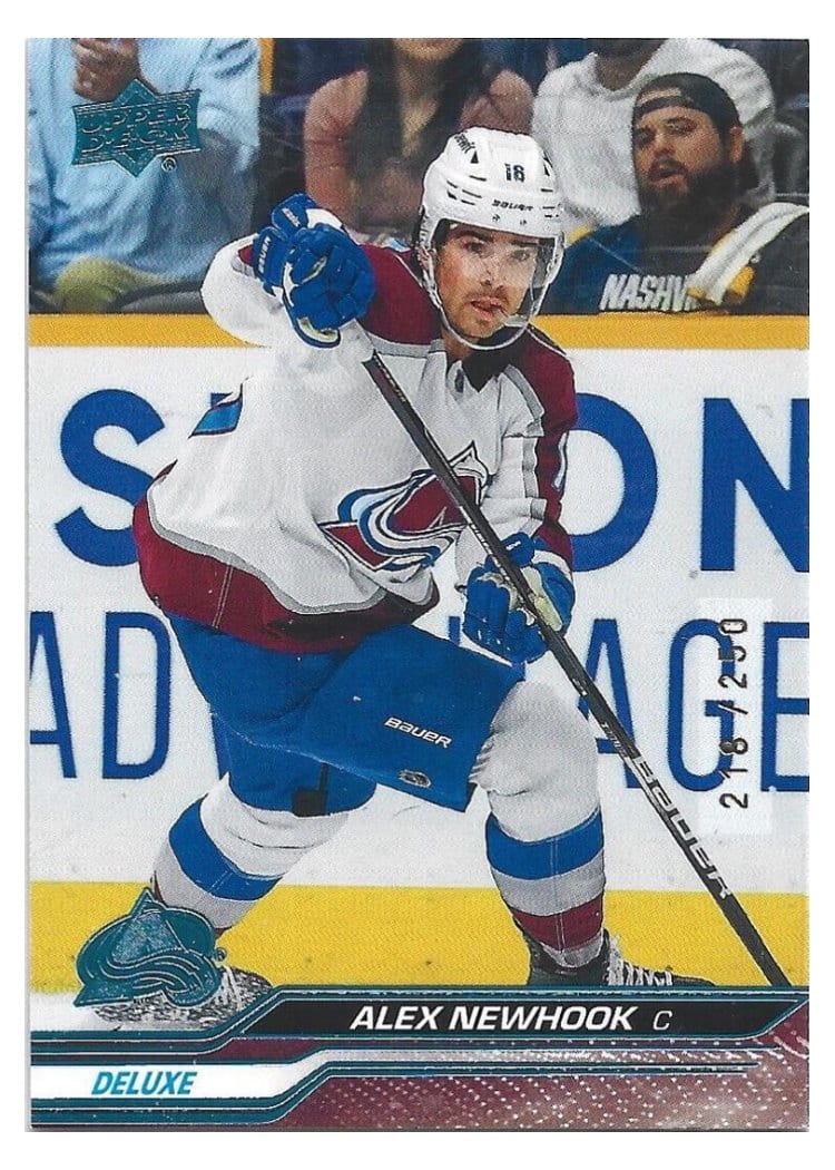 2023-24 Upper Deck Base Set Alex Newhook #294 card