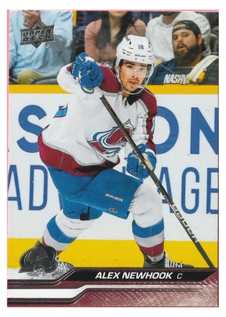 2023-24 Upper Deck Base Set Alex Newhook #294 card