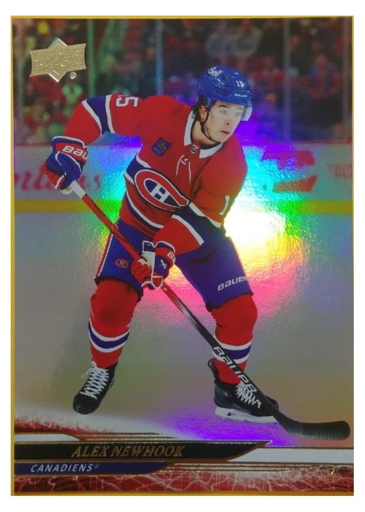 2024-25 Upper Deck Base Set Alex Newhook #102 card
