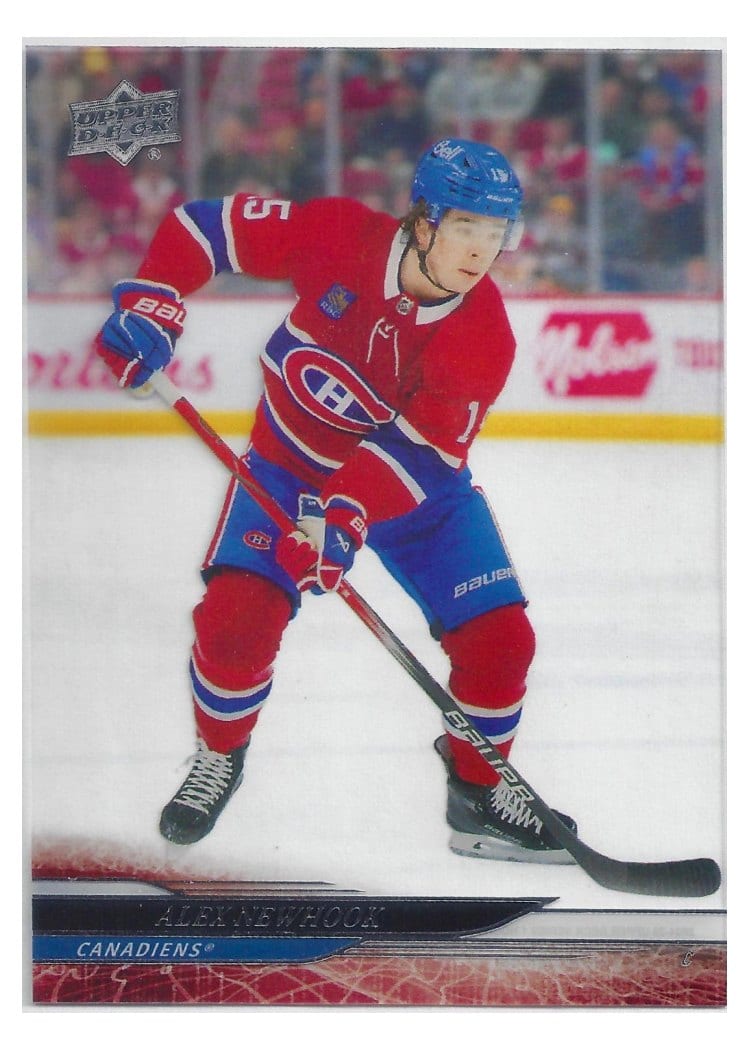 2024-25 Upper Deck Base Set Alex Newhook #102 card