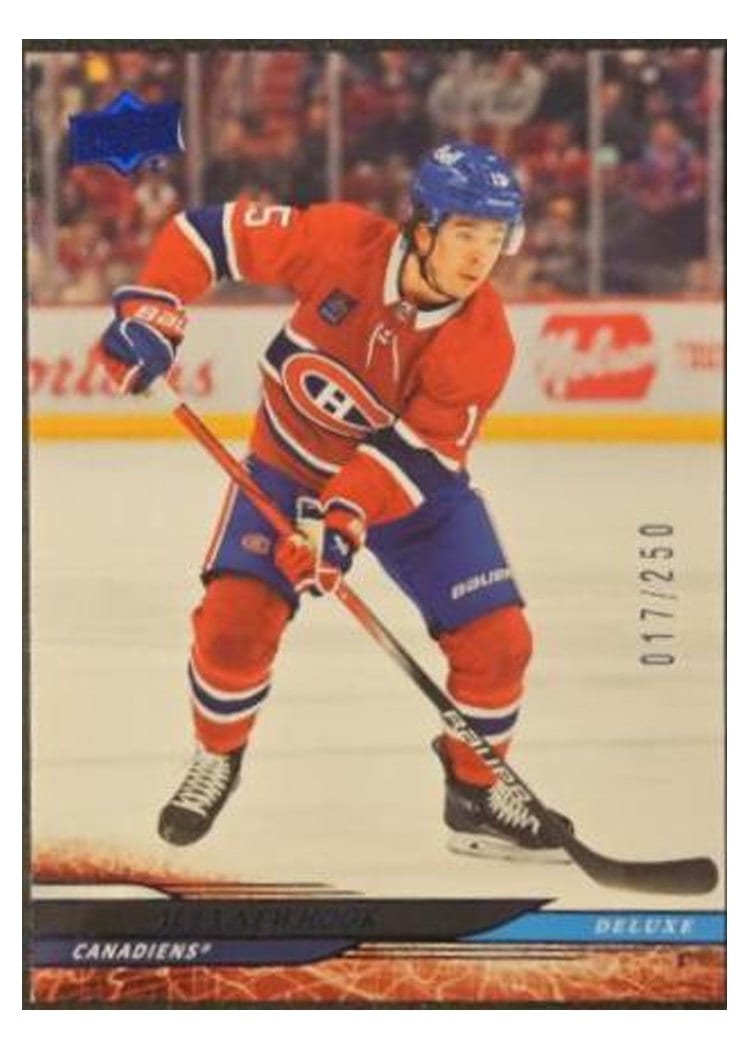 2024-25 Upper Deck Base Set Alex Newhook #102 card