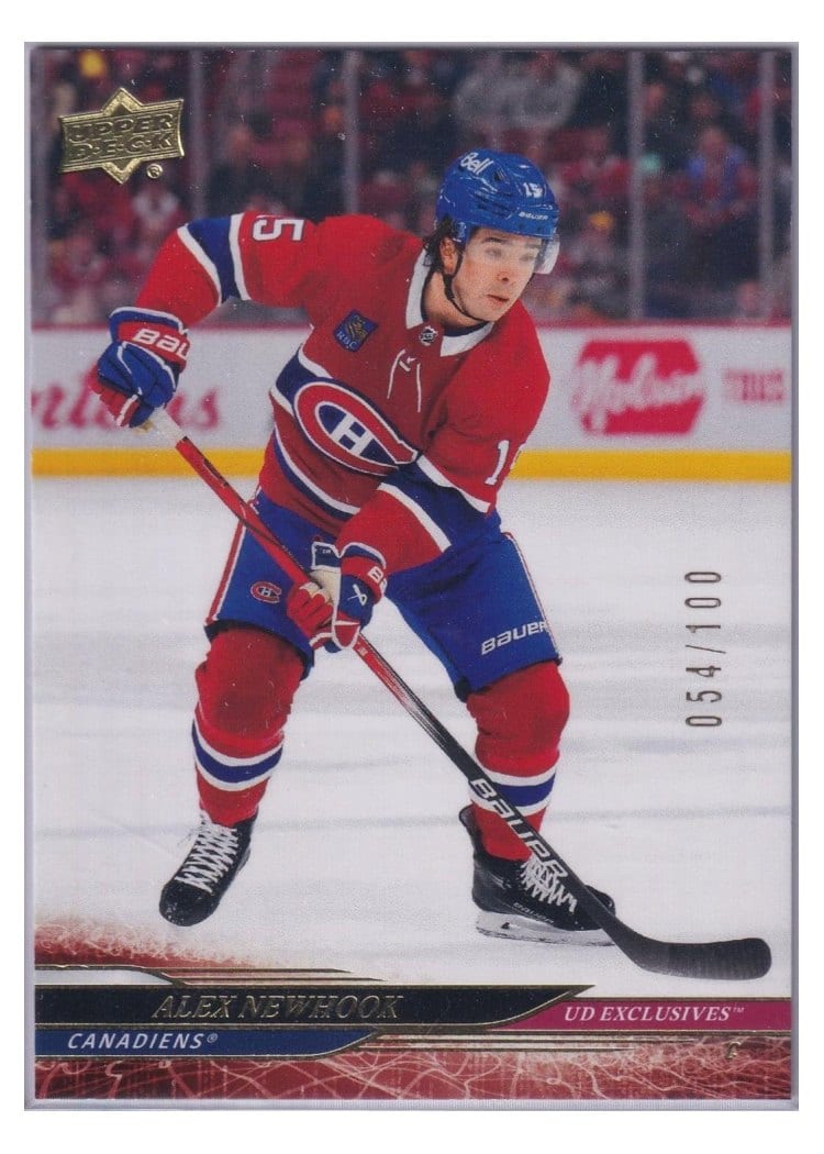 2024-25 Upper Deck Base Set Alex Newhook #102 card