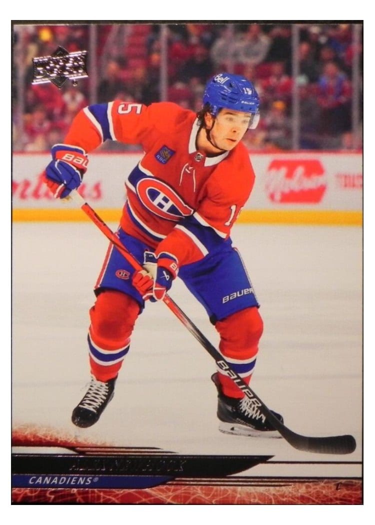 2024-25 Upper Deck Base Set Alex Newhook #102 card