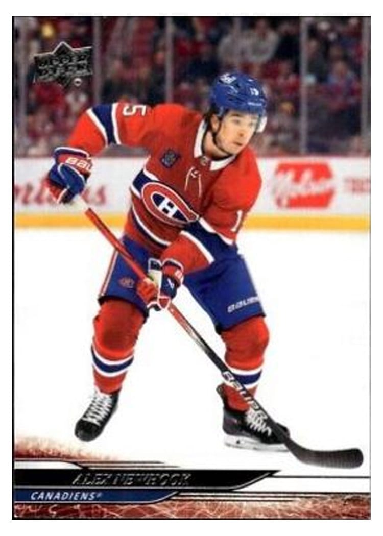 2024-25 Upper Deck Base Set Alex Newhook #102 card