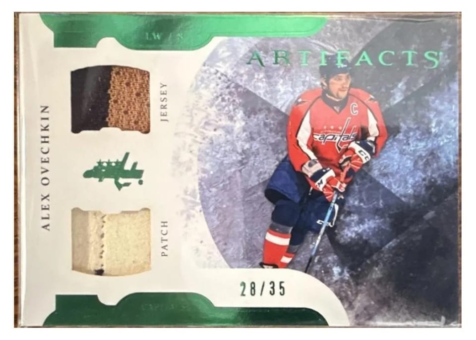 2011 Upper Deck Artifacts Alex Ovechkin #8 card