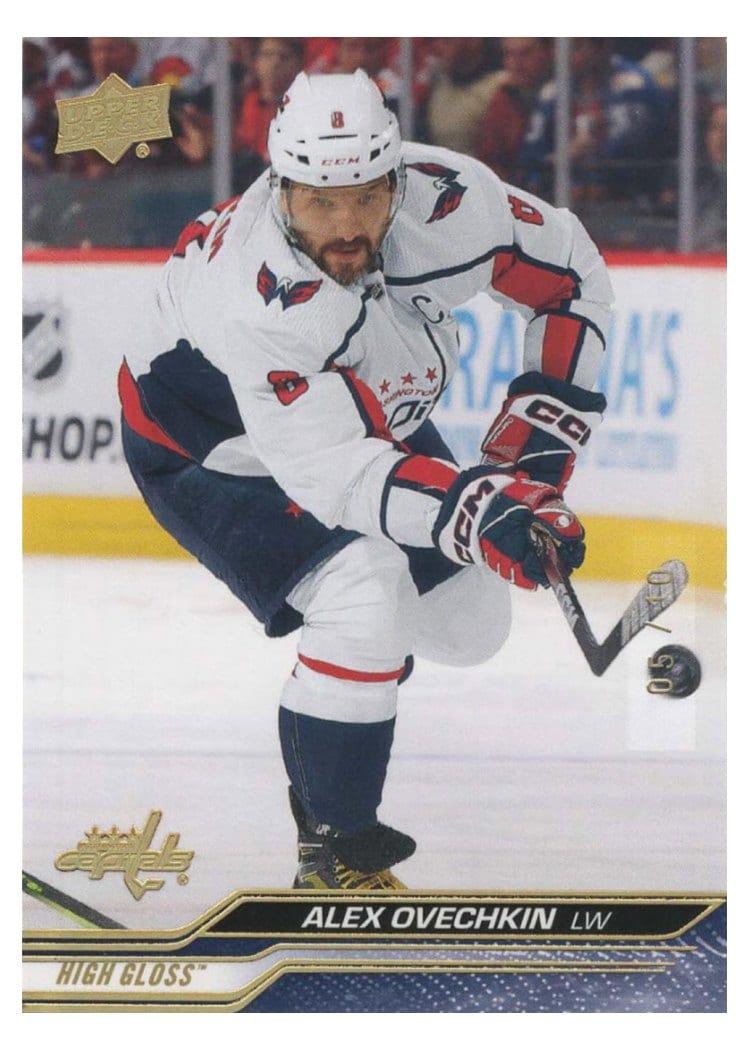 2023-24 Upper Deck Base Set Alex Ovechkin #436 card