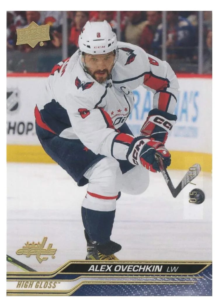 2023-24 Upper Deck Base Set Alex Ovechkin #436 card