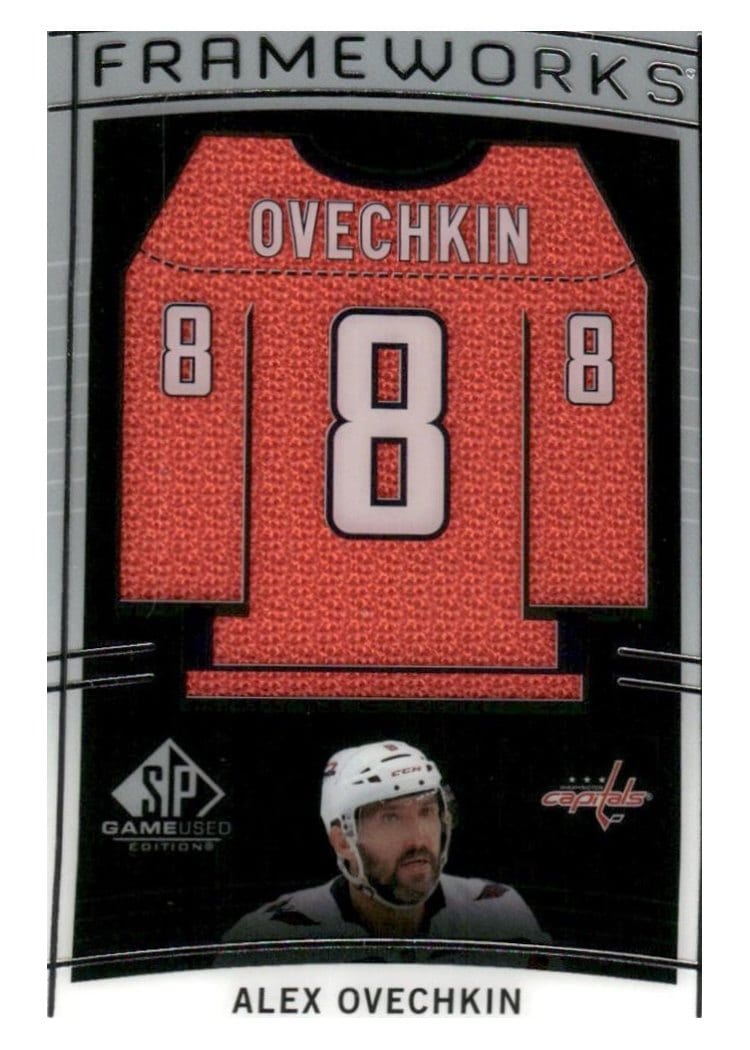 2024-25 SP Game Used Frameworks Alex Ovechkin #F-AO card
